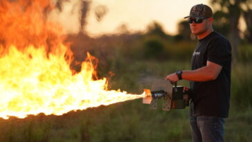 Exothermic Technologies Flame Thrower 1