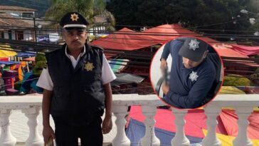 quien era isidro cortes jimenez el policia que se disparo en texcaltitlan video