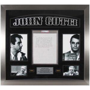 GOS158714JohnGottiHandwrittenLetterCollageMemorabiliaPSAZOOM